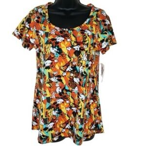 ❤️ 3/$15 New with Tags Disney Mickey Mouse LuLaRoe Classic T-Shirt